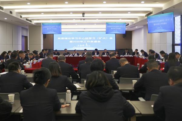聚焦问题研对策，务虚求实谋发展 william威廉中文官网集团等三家公司召开党委理论学习中心组学习扩大会暨2025年工作务虚会